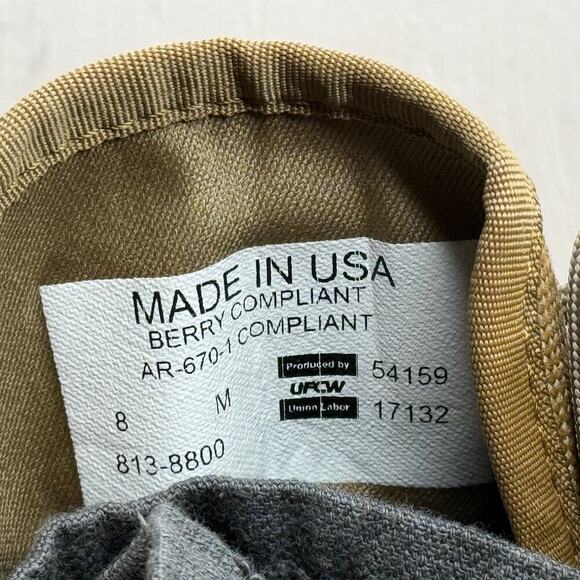 Thorogood Men's 8" War Fighter Military Non-Safety Toe Combat Boot - Picture 4 of 5